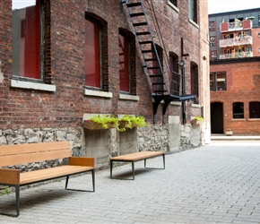 Alleyway Benches