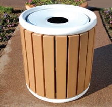 Steel Top Litter Receptacle